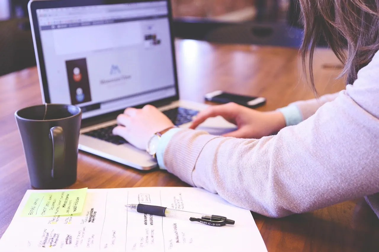 student, typing, keyboard, text, woman, startup, business, people, students, office, strategy, work, technology, company, corporate, communication, young, plan, marketing, computer. Web design agency plan: what to include in 2027